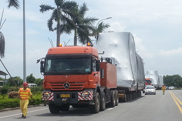155噸大型發電機組運輸服務